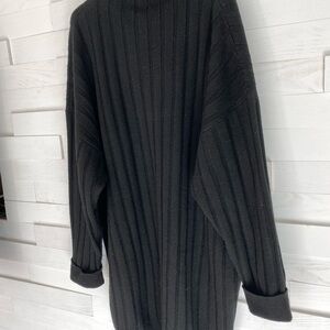 Topshop Black Long Sleeve Dress